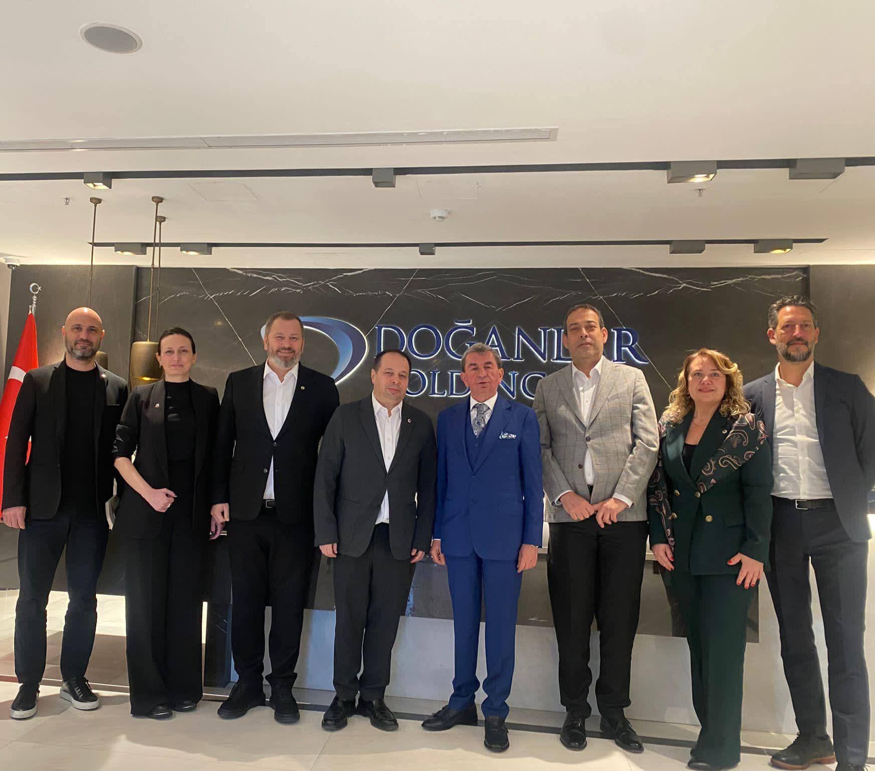 Çanakkale Sanayici ve İş İnsanları Derneği'nden Doğanlar Holding  ile Güçlü İş Birliği Ziyareti Programı